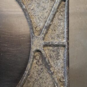 Transom mount plate bracket 		8x4