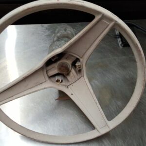 Vintage boat steering wheel