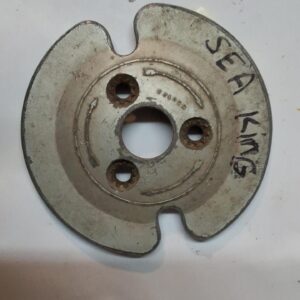 sea king 	rope start pulley cover 			used