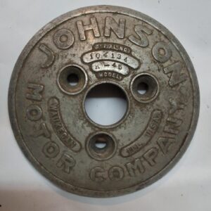 Johnson 	k45	 rope start pulley 	7.15hp	1929	used