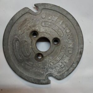 Johnson 	ls37	rope start pulley cover 	2.1hp	1937	used
