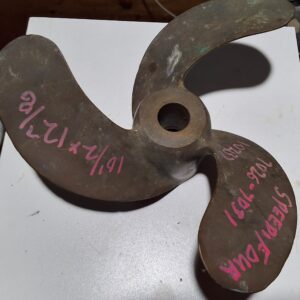 3 blade bronze propeller 10437
