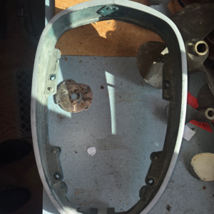 Mercury  mark 7 gas tank bracket