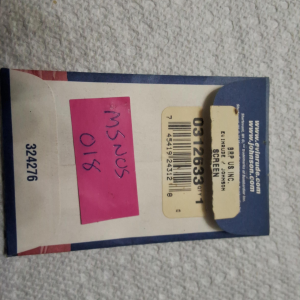 Omc fuel pump screen pt no 312633