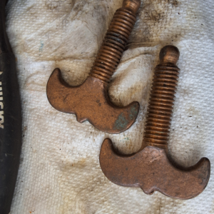 Transom clamp screw set