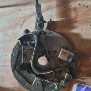 Mag plate  stamped number 67455