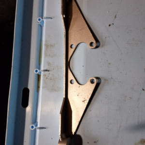 Mercury gas tank  mount bracket