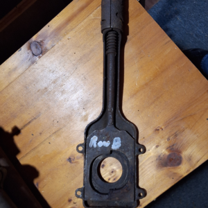 Row boat motor  steering handle