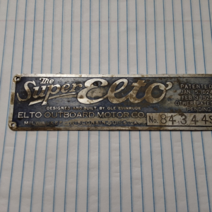 Elto identification plate