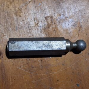 Threaded ball end attachment