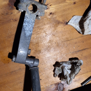 Bendix tiller handle and mount 70110