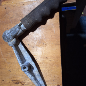 Tiller handle and mount