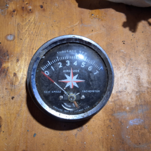 Air guide tachometer