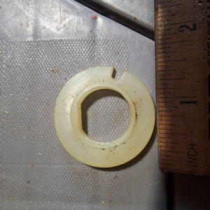 Nylon spacer for ignition switch