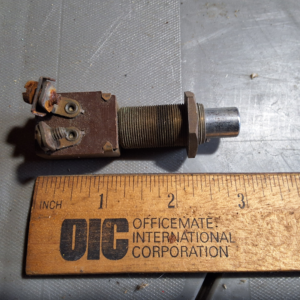 Vintage  pushbutton switch
