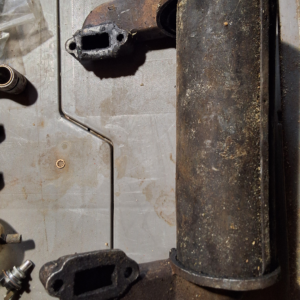 Exhaust assembly  a series Johnson