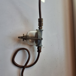 Imperial brass vintage fuel filter
