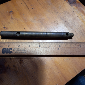 Row boat motor shaft