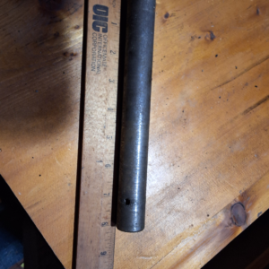 Row boat motor connection  shaft