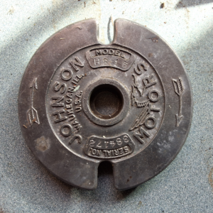 Rope start pulley cover  j