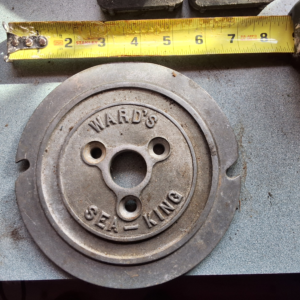 Sea king 100858 rope start pulley cover