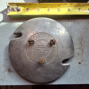 Champion 1j551 rope start pulley cover