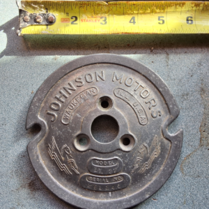 Johnson rope start pulley cover 41b12
