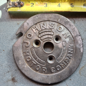 Johnson  rope start pulley cover 13b514