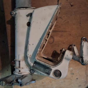 Johnson jw16 transom clamp assembly