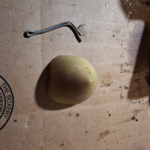 Chrysler prop nut a50094