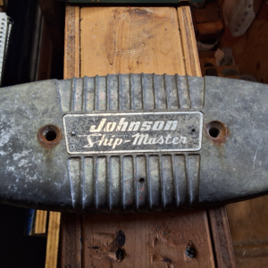 Johnson  shipmaster control box cover 377777