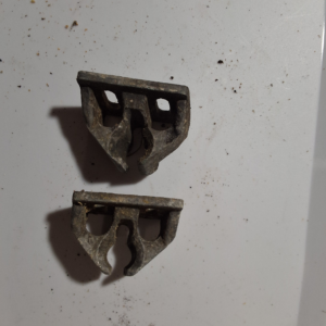 Mercury top cowl brackets 30833 and 30834