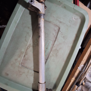 Johnson model 110 down tube ,swivel bracket ,mics