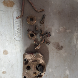 Mercury mark 25 misc parts shift linkage etc