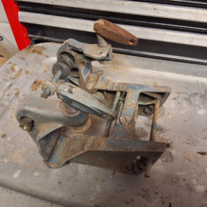 Transom clamp assembly 15hp Evinrude 1956