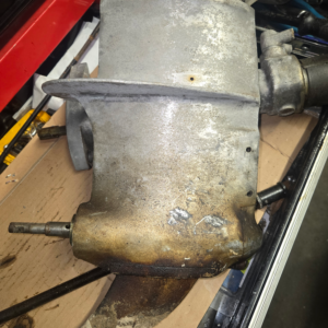 1929 Evinrude fleetwin lower unit