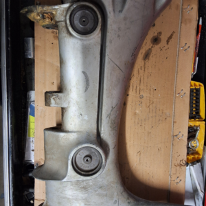 Mercurk mark 25 mid section and saddle