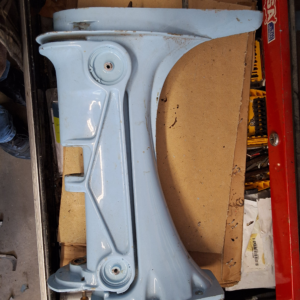 Mercury Mark  25 mid section and saddle